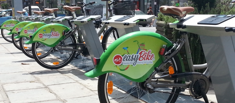 Νέο ολόφρεσκο site για τα κοινόχρηστα ποδήλατα EasyBike