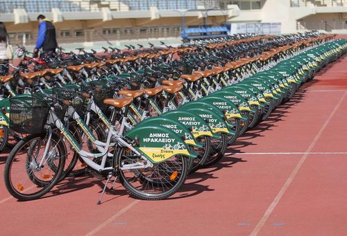 (Ελληνικά) Δήμος Ηρακλείου: 100 ποδήλατα EasyBike